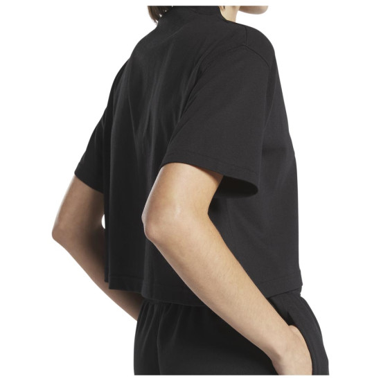 Reebok Γυναικεία κοντομάνικη μπλούζα Crop Reebok Γυναικεία κοντομάνικη μπλούζα Crop